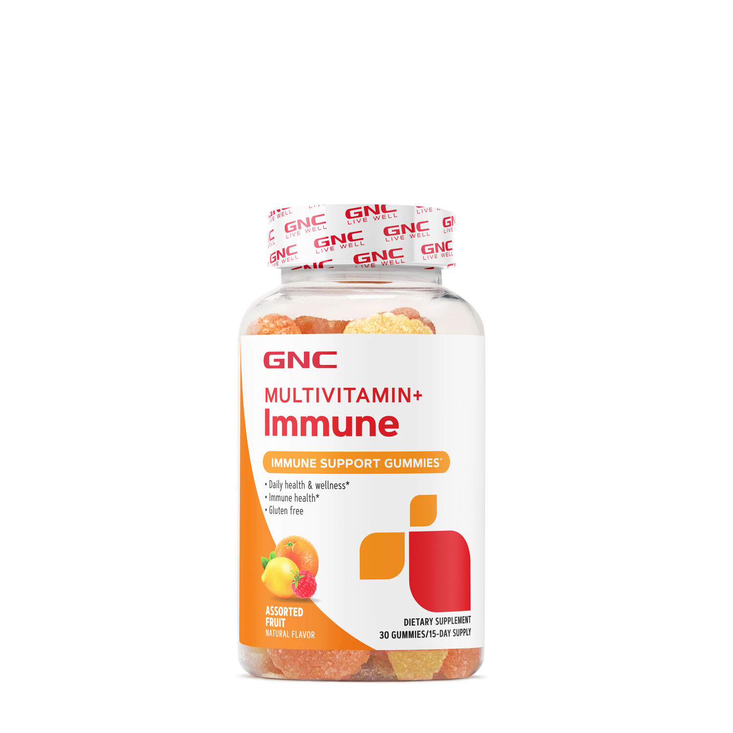 Multivitamin+ Immune - Assorted Fruit - 30 Gummies